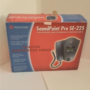Polycom Soundpoint Pro SE-225 - 2200-06325-001 New in Box
